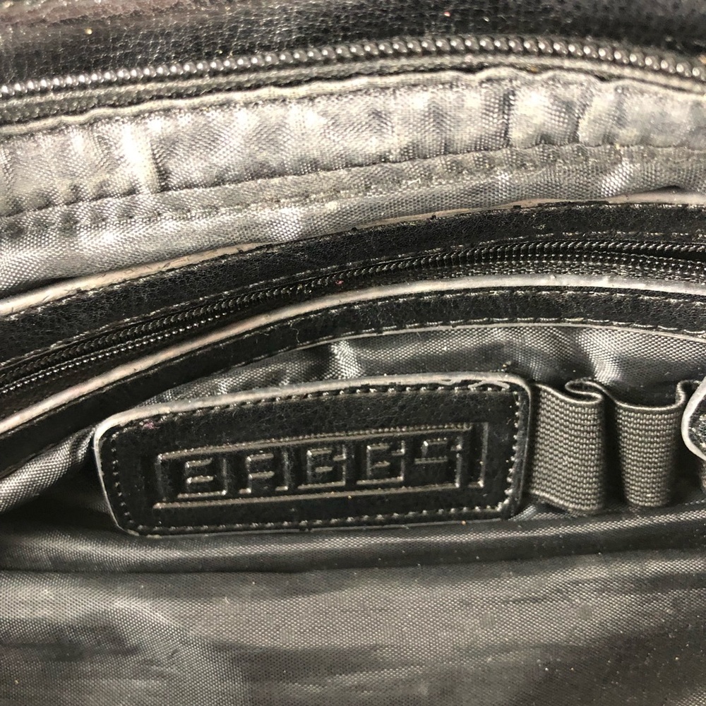 Baggs Brand Black Patent Leather Clutch. - Picture 3 of 5